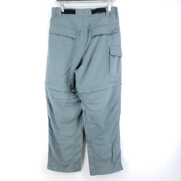 Quest Light Weight Convertible Pants Men's Sz Medium Gray - Picture 3 of 7